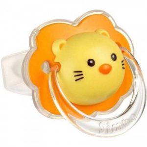 Simba lion design thumb shaped pacifier 辛巴拇指型安抚奶嘴