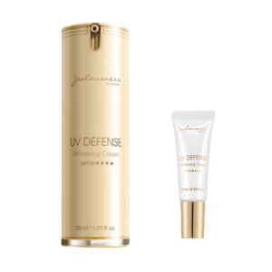 Jealousness UV defense whitening cream SPF 50 婕洛妮丝抗UV防晒素颜霜SPF 50