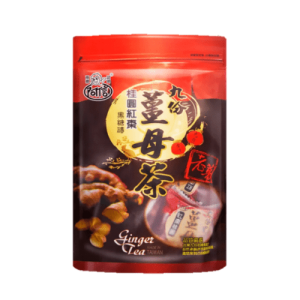 Ashin 4 in 1 ginger tea (jujube, longan, brown sugar, ginger) – 10 cubes/ pack 台湾九份阿信招牌红枣桂圆老姜母茶 – 4 in 1